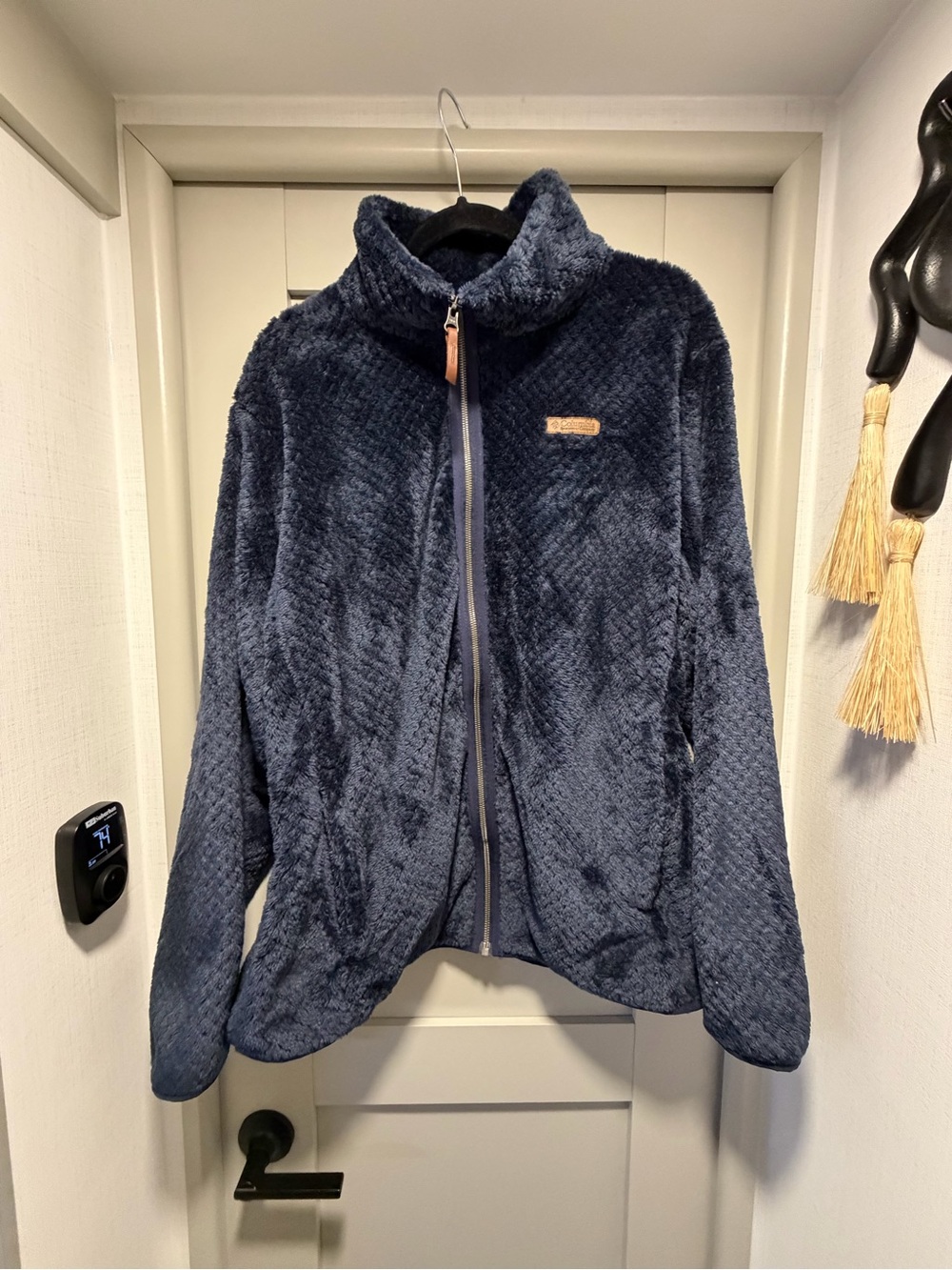Columbia Cozy Women's Navy Fleece Zip Jacket